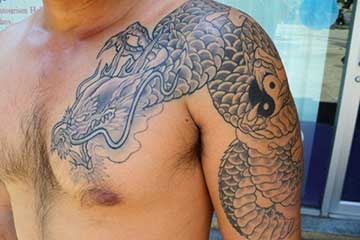 Spirit tattoo on the arm